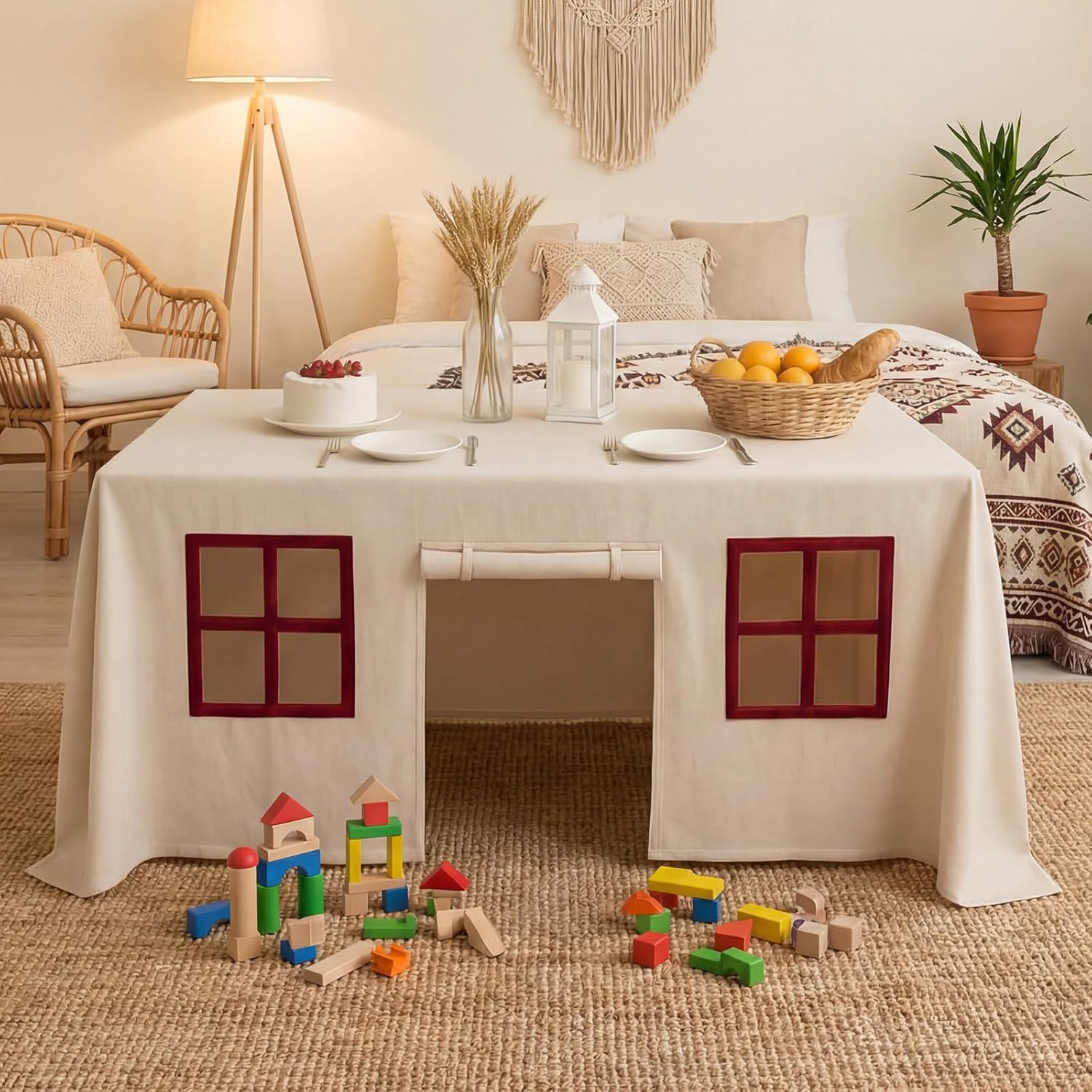 Home Textiles Today News - Groot tafelkleed Game Room Kinderbureau Kasteelafdekking