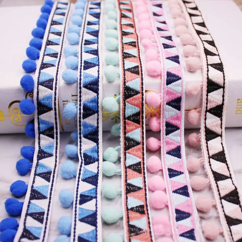 1-10 Meter Pompons Kant Trim B - Home Ec Textiles recensie en prijs